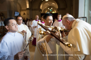 0-Sri Lanka - Filipinas: Santa Missa com os Bispos, Sacerdotes, Religiosas e Religiosos