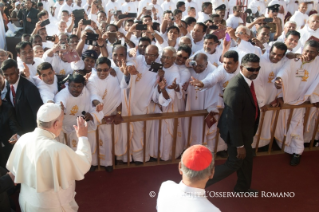 4-Sri Lanka - Philippinen: Eucharistiefeier mit Heiligsprechung des sel. Joseph Vaz 