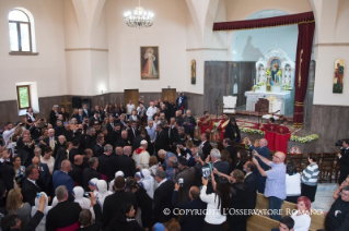 0-Viagem Apostólica à Armênia: Visita à Catedral Armênia Católica dos Santos Mártires