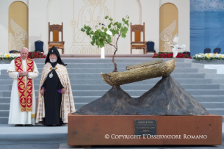 3-Voyage apostolique en Arménie : Rencontre œcuménique et prière pour la Paix