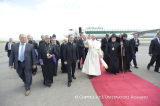 13-Apostolic Journey to Armenia: Visit to the Tzitzernakaberd Memorial Complex