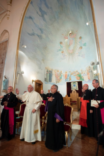 8-Viaje apostólico a Georgia y Azerbaiyán: Encuentro con sacerdotes, religiosos, religiosas, seminaristas y agentes de pastoral