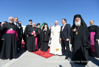 5-Besuch von Papst Franziskus in Lesbos  (Griechenland)