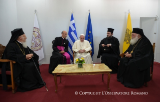 7-Besuch von Papst Franziskus in Lesbos  (Griechenland)