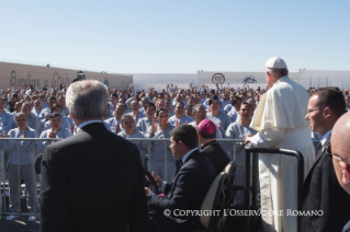 1-Apostolische Reise nach Mexiko: Besuch der Strafvollzugsanstalt von Ciudad Juárez 