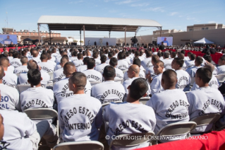 4-Apostolische Reise nach Mexiko: Besuch der Strafvollzugsanstalt von Ciudad Juárez 
