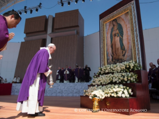 4-Viagem Apostólica ao México: Santa Missa no Centro de Estudos de Ecatepec