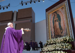 5-Apostolic Journey to Mexico: Holy Mass in the area of the Study Centre of Ecatepec
