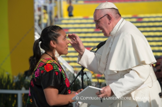 10-Apostolische Reise nach Mexiko: Begegnung mit den Jugendlichen