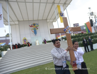 15-Apostolische Reise nach Mexiko: Begegnung mit den Jugendlichen