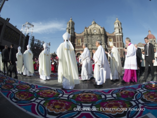 1-Voyage apostolique : Messe en la Basilique de Guadalupe