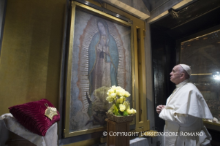 14-Apostolische Reise nach Mexiko: Eucharistiefeier in der Basilika von Guadalupe
