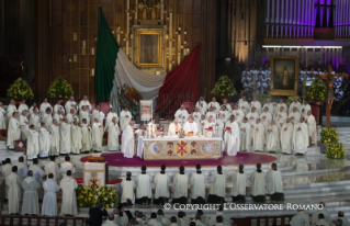 19-Viaggio Apostolico in Messico: Santa Messa nella Basilica di Guadalupe