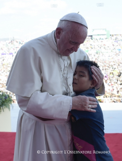 14-Apostolische Reise nach Mexiko: Begegnung mit den Familien