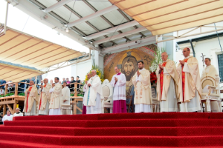 38-Viaggio Apostolico in Polonia: Santa Messa in occasione del 1050° anniversario del Battesimo della Polonia