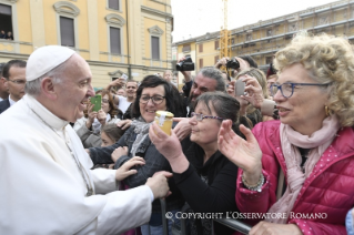 21-Pastoral Visit: Meeting with the people affected by the earthquake in Piazza Duomo