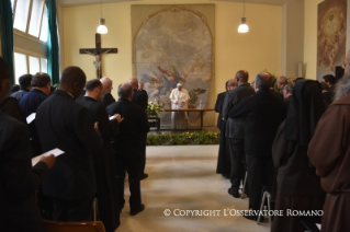 0-Pastoral Visit: Meeting with the diocesan priests, men and women religious, the seminarians in the Episcopal Seminary Chapel