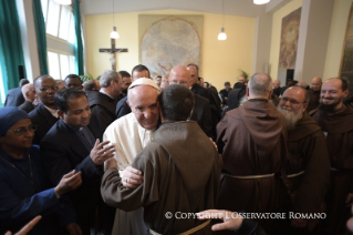 7-Visite pastorale : Rencontre avec les prêtres diocésains, les religieux, les religieuses et les séminaristes