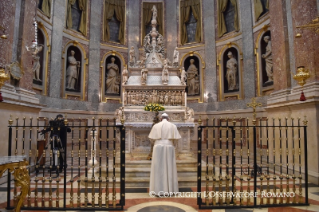 2-Pastoralbesuch in Cesena und Bologna: Begegnung mit Priestern, Ordensleuten, Seminaristen und St&#xe4;ndigen Diakonen