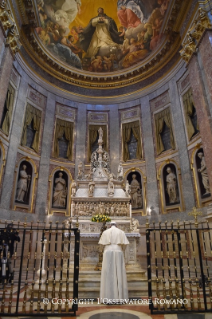 4-Pastoralbesuch in Cesena und Bologna: Begegnung mit Priestern, Ordensleuten, Seminaristen und St&#xe4;ndigen Diakonen