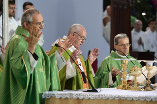 12-Pastoralbesuch in Cesena und Bologna: Feier der heiligen Messe