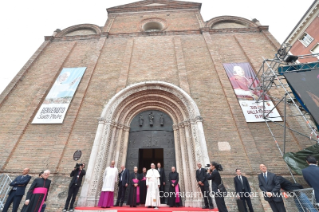 3-Visita pastoral a Cesena:  Encuentro con el clero, los consagrados, los laicos de los consejos pastorales, los miembros de la curia y los representates de las parroquias