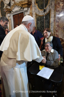 11-Pastoral Visit to Cesena: Meeting with the clergy, consecrated, lay people participating in pastoral Councils, members of the Curia and Parish representatives