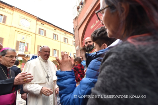 10-Pastoralbesuch in Cesena und Bologna: Begegnung mit der B&#xfc;rgerschaft