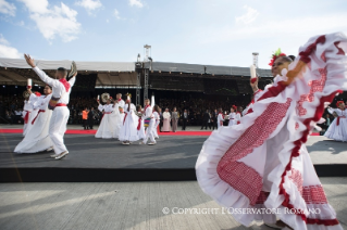 18-Apostolic Journey to Colombia: Welcoming ceremony