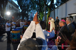 3-Viaggio Apostolico in Colombia: Arrivo alla Nunziatura Apostolica