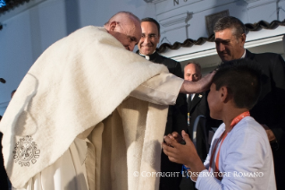 4-Viaggio Apostolico in Colombia: Arrivo alla Nunziatura Apostolica