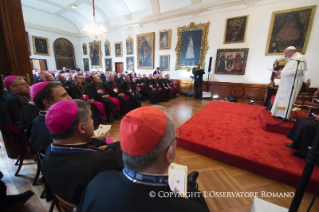 2-Viagem Apostólico à Colômbia: Encontro com os Bispos 