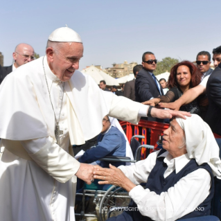 12-Viaggio Apostolico in Egitto: Incontro di preghiera con il Clero, i Religiosi, le Religiose e i Seminaristi