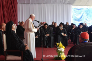 11-Apostolische Reise nach Ägypten: Gebetsbegegnung mit dem Klerus, Ordensleuten und Seminaristen