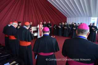 15-Apostolische Reise nach Ägypten: Gebetsbegegnung mit dem Klerus, Ordensleuten und Seminaristen