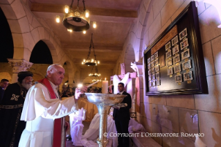 9-Viaggio Apostolico in Egitto: Visita di cortesia a S.S. Papa Tawadros II