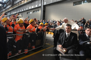 5-Pastoral Visit to Genoa: Encounter with representatives of the world of work