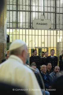 12-Visita Pastoral: Encontro com os detentos no Presídio de San Vittore