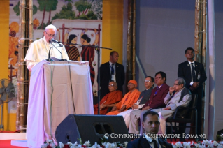 5-Apostolic Journey to Bangladesh: Interreligious and Ecumenical Meeting for peace