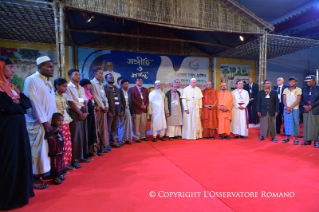 12-Apostolic Journey to Bangladesh: Interreligious and Ecumenical Meeting for peace