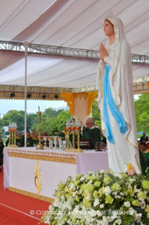 18-Voyage apostolique au Myanmar : Messe