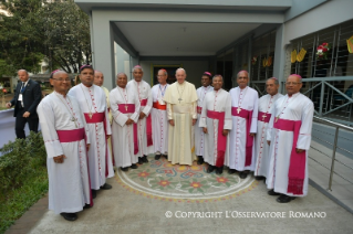 8-Apostolic Journey to Bangladesh: Meeting with the Bishops of Bangladesh