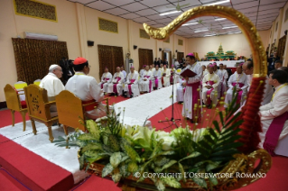 6-Apostolic Journey to Myanmar: Meeting with the Bishops of Myanmar