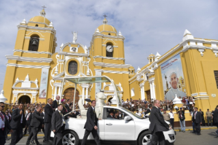 7-Viaggio Apostolico in Per&#xf9;: Celebrazione Mariana - Virgen de la Puerta  