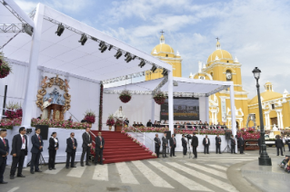 5-Viaggio Apostolico in Per&#xf9;: Celebrazione Mariana - Virgen de la Puerta  
