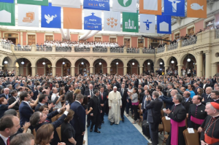 5-Apostolische Reise nach Chile: Besuch der Päpstlichen Katholischen Universität von Chile
