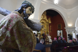 7-Apostolic Journey to Peru: Meeting with the Bishops 