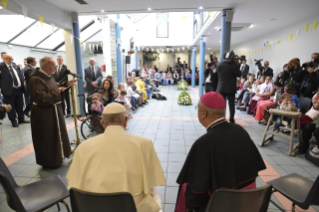 3-Apostolic Visit to Ireland: Visit to the day centre for homeless families of the capuchin fathers