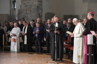 7-Voyage apostolique en Lettonie : Prière œcuménique