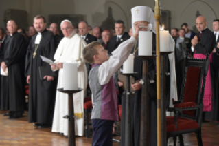 10-Voyage apostolique en Lettonie : Prière œcuménique
